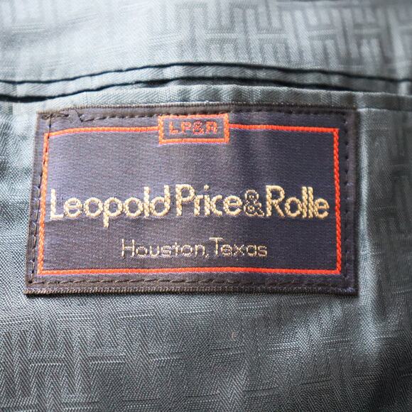 Vintage Halston Wool Blazer Tailored by Leopold Price & Rolle – Size 42 (Est.) - Picture 8 of 8